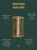 Sandalwood Comb